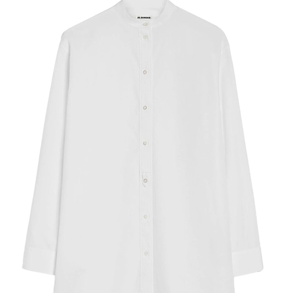 Jil Sander Wednesday Female shirt in White, size DK 36, EU 38 (US 6) 100% cotton